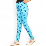 Girls Printed Bio Wash Ankle Length Legging